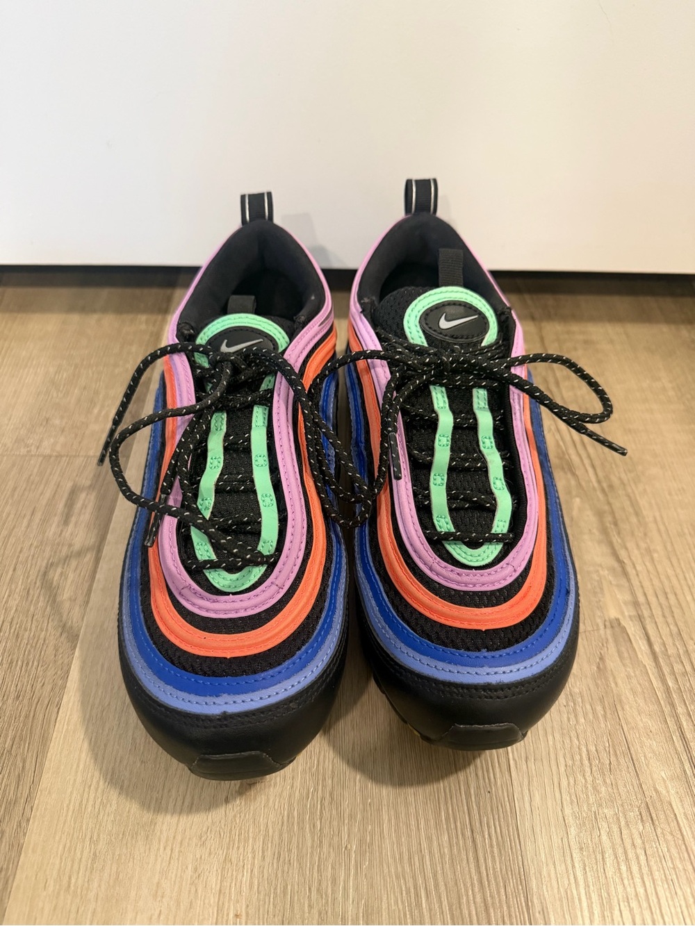Nike Air Max 1 97 Multi Color Sneakers Womens Size 6.5